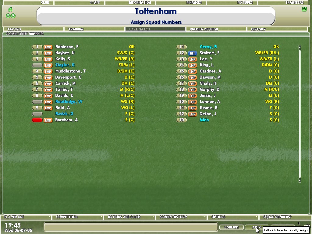 CHAMPIONSHIP MANAGER 2006
