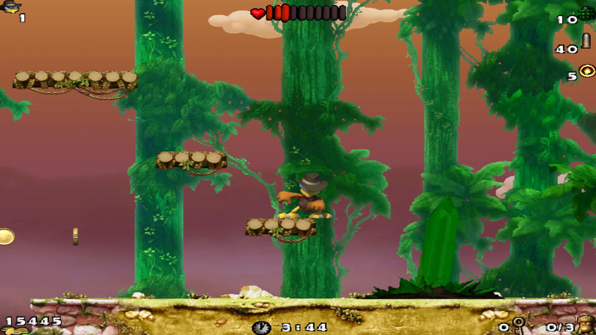 Stare gry / Gra Crazy Chicken Atlantis