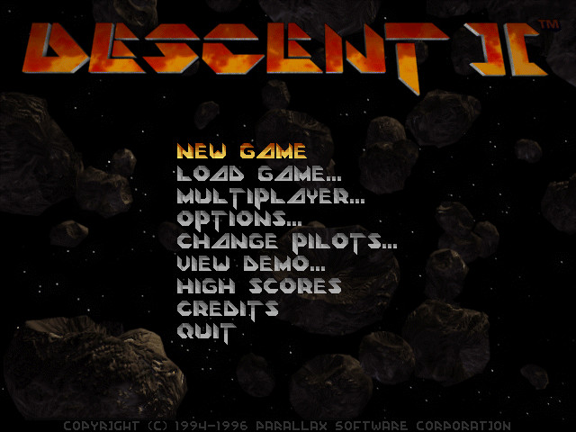 Descent 2 - Jeu PC FPS 1996 Par INTERPLAY - Version Française - État Correct