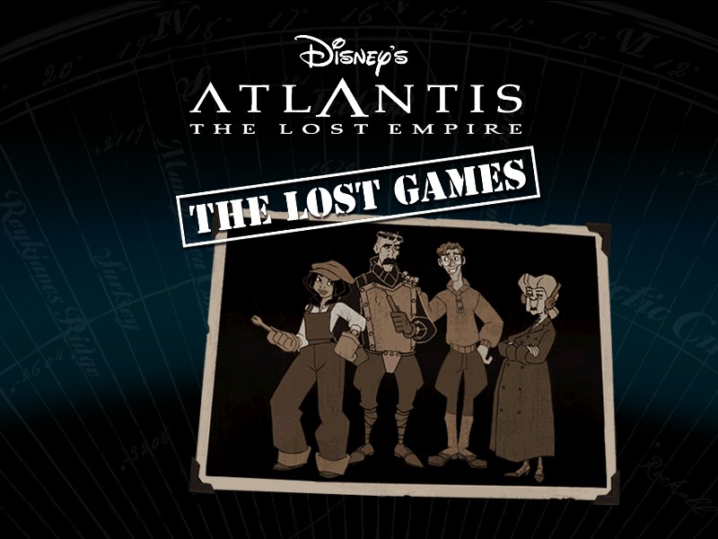 Stare gry / Gra Disneys Atlantis The Lost Empire The Lost Games