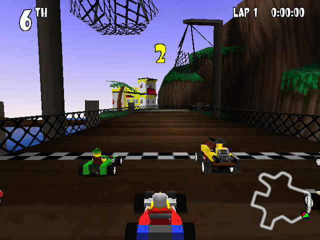 Lego Store Racing Game LEGO RACERS