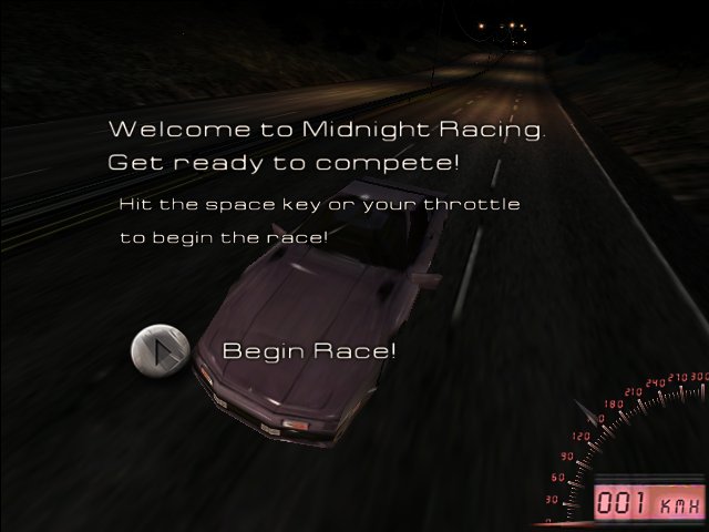 Midnight Racing X Box MIDNIGHT RACING