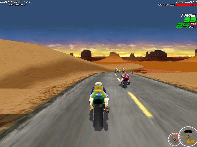 Download MOTO RACER - Abandonware Games