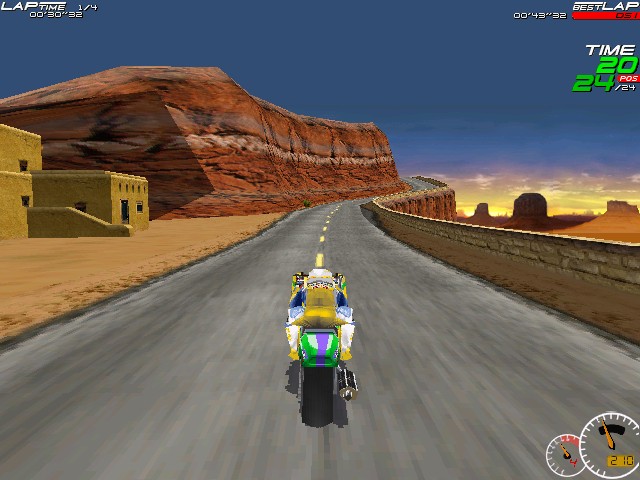 Download MOTO RACER - Abandonware Games
