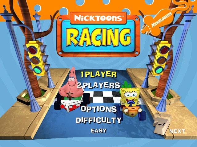 Nick Racing Games NICKTOONS RACING