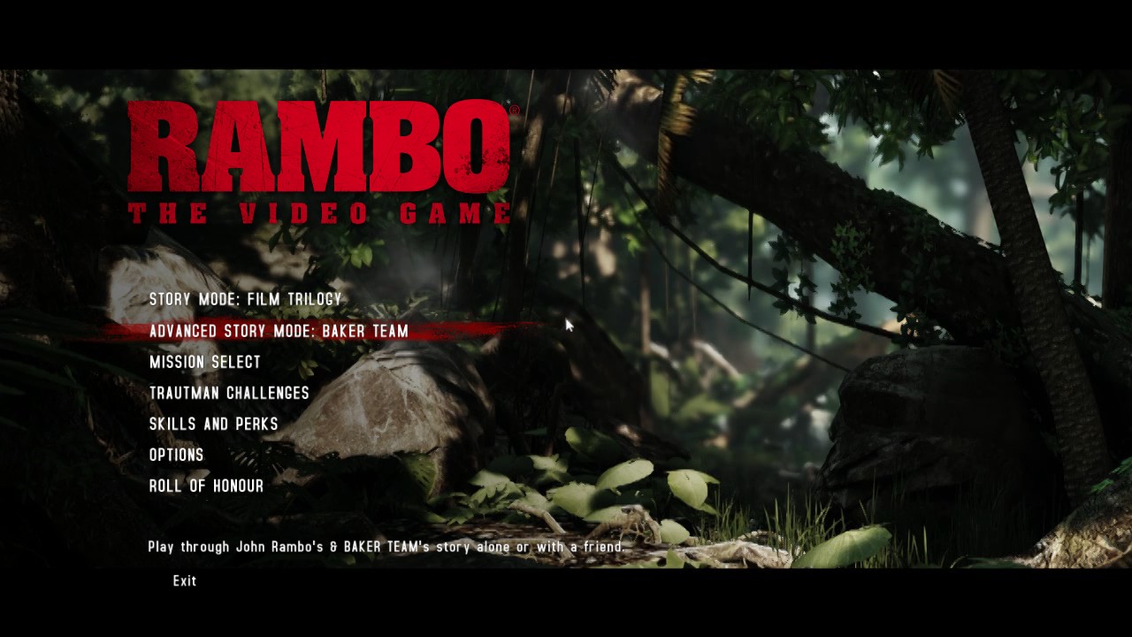 First Rambo Game RAMBO: THE VIDEO GAME