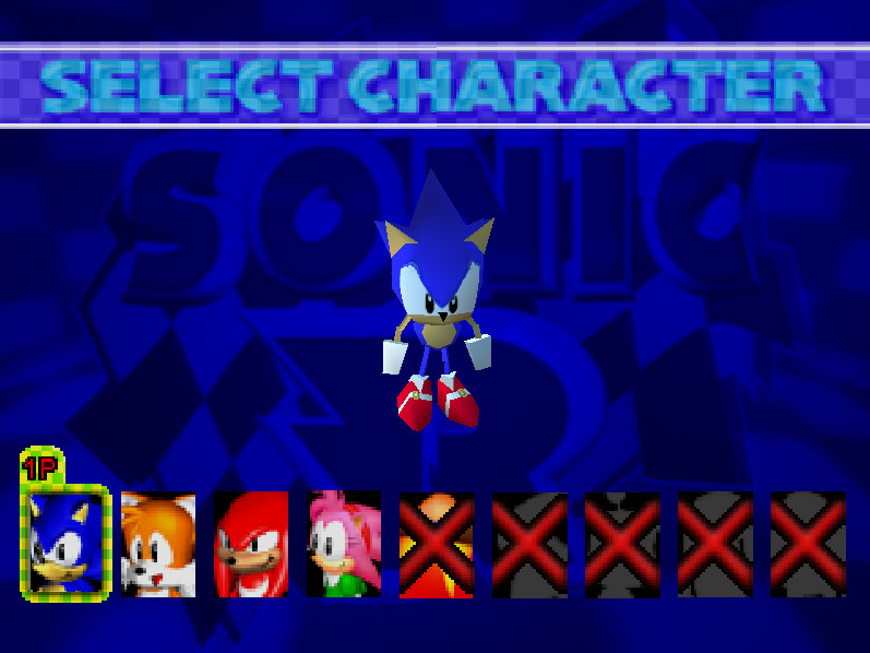 Sonic R Ui SONIC R