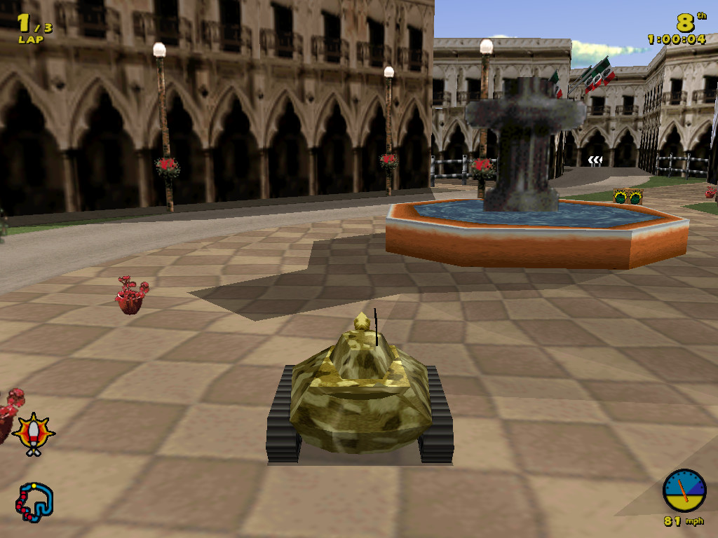 Tank Racer Silver TANK RACER