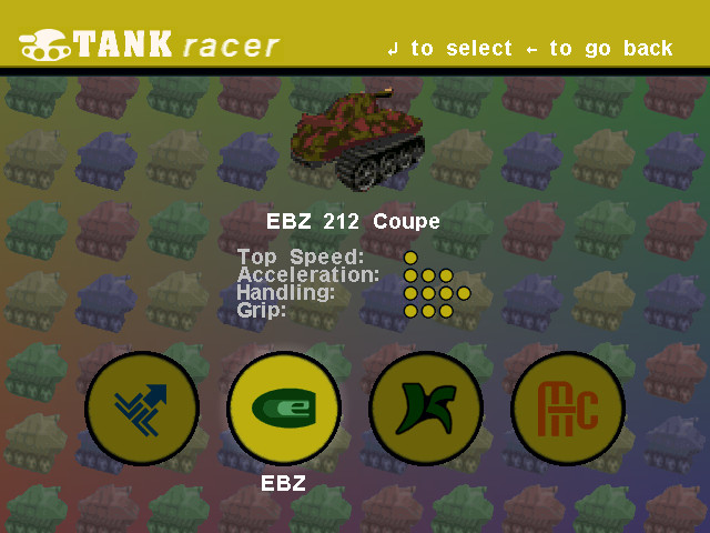 Tank Racer Silver TANK RACER