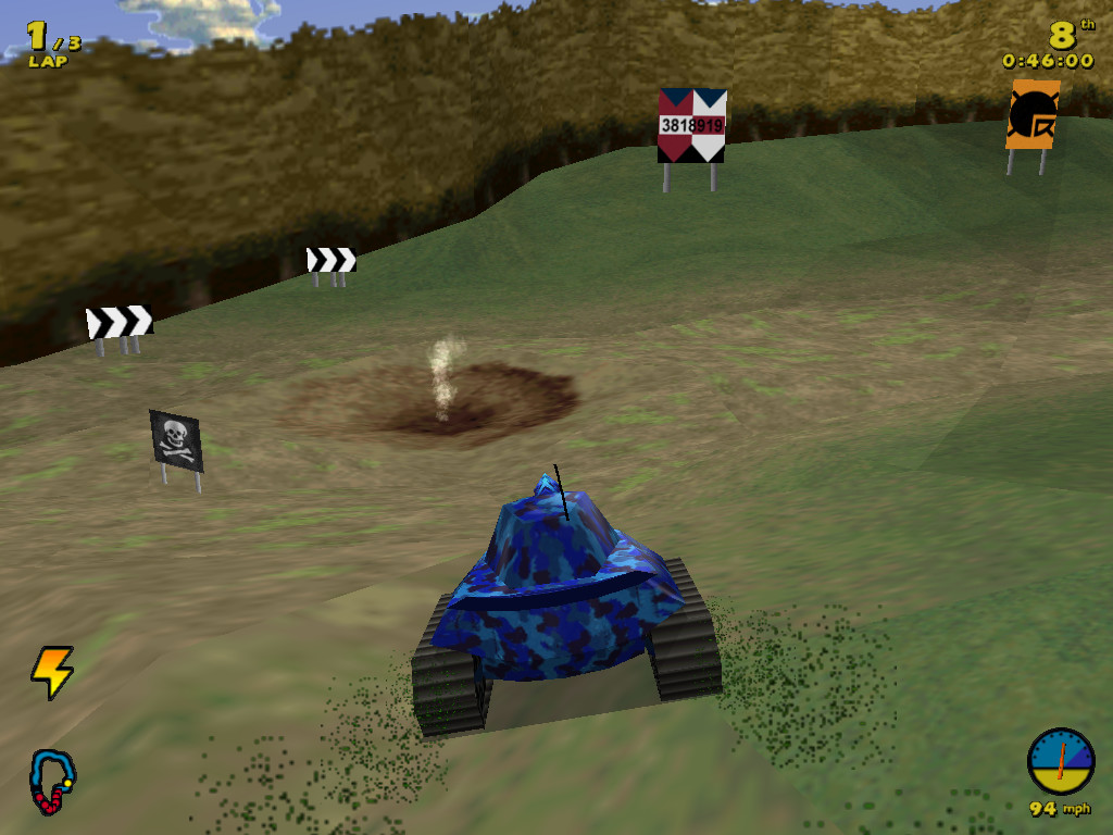 Tank Racer Silver TANK RACER