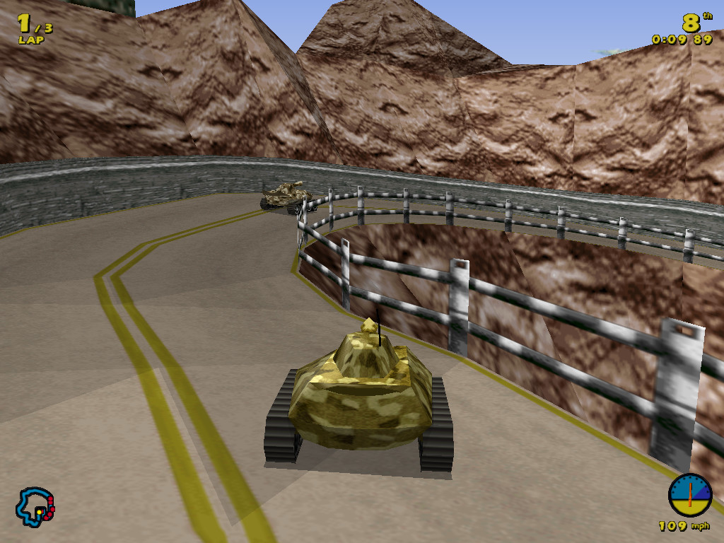 Tank Racer Silver TANK RACER