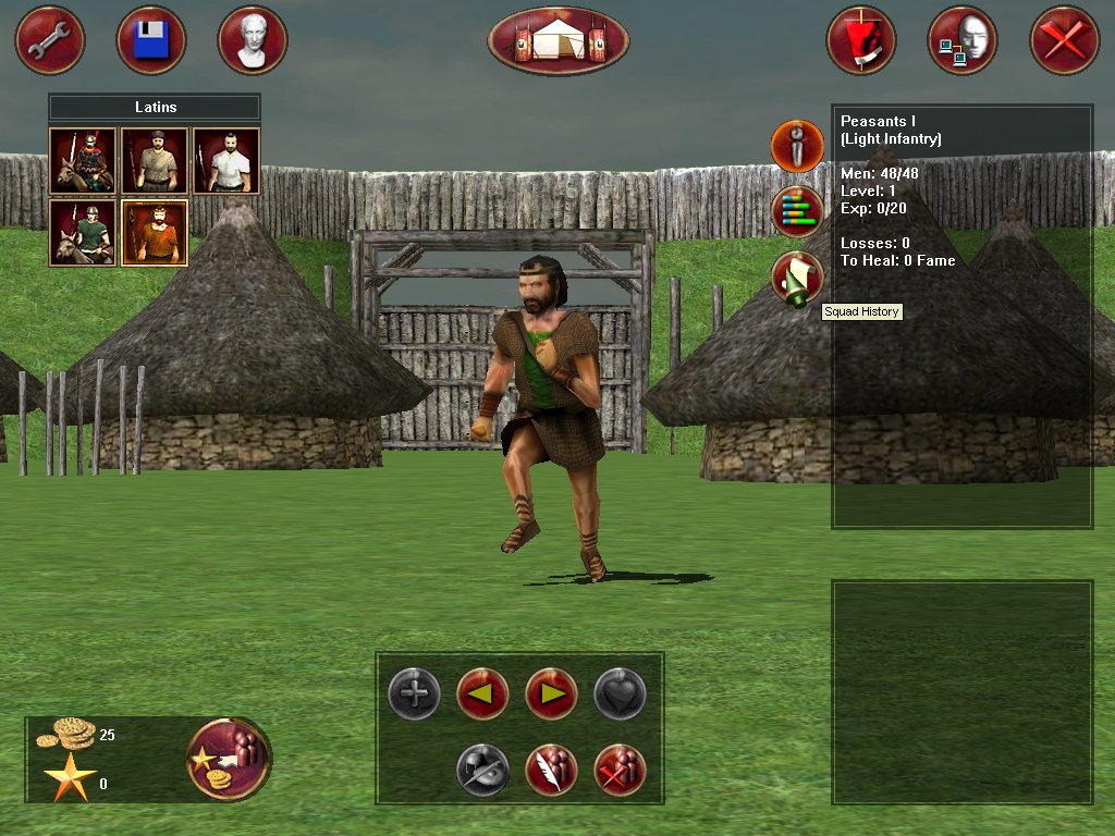 The History Channel: Great Battles of Rome (PSP) uk tracked