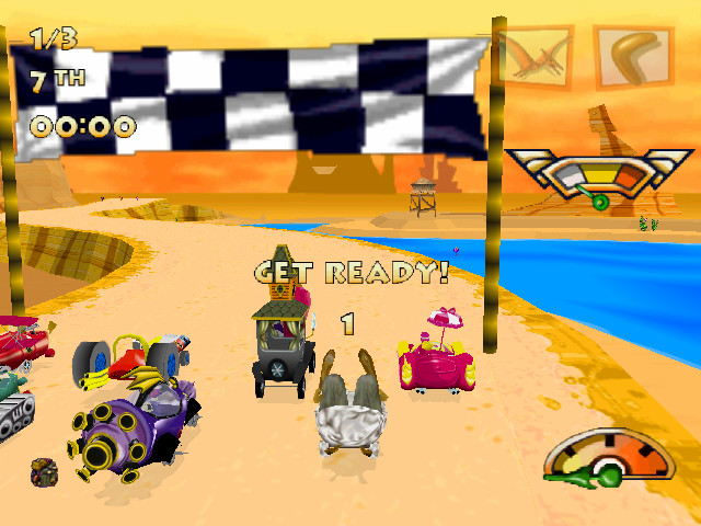 Wackey Racer Computer Game WACKY RACES