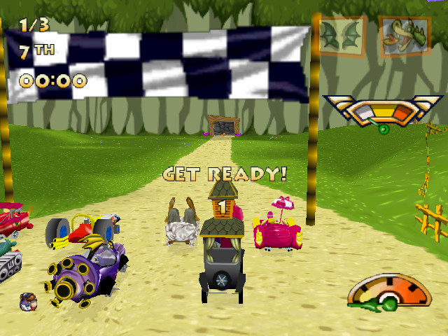 Wacky Races Gamecube Game WACKY RACES