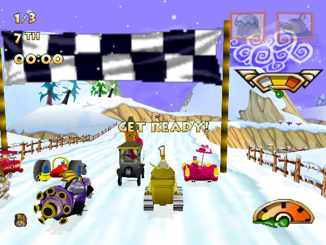 Wackey Racer Computer Game WACKY RACES